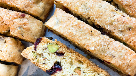 Banana Bread Biscotti - Savoring Italy